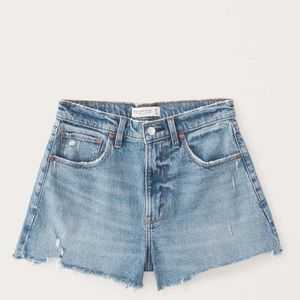 Abercrombie High Rise Curve Love The Cutoff Short